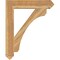 Ekena Millwork Legacy Arts & Crafts Rough Sawn Bracket, Western Red Cedar, 6"W x 36"D x 44"H BKT06X36X44LEC03RWR - alternate 4